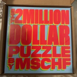 Two million dollar puzzle